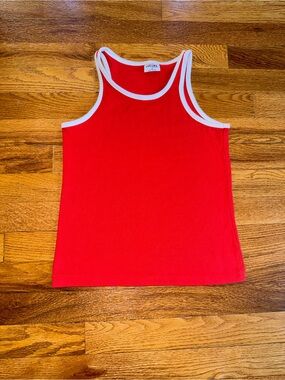 Vintage 70s Striped Tank Top T-shirt, Our Girl by Health-Tex Kids (Youth 14)